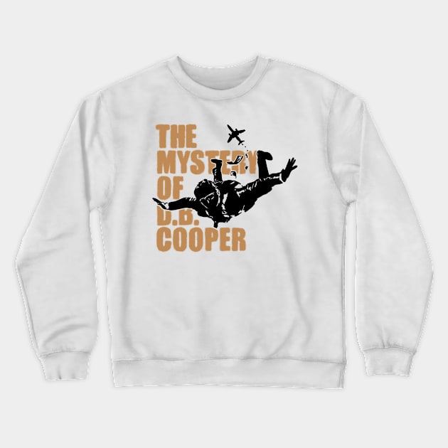 The Mystery Of DB Cooper Crewneck Sweatshirt by Azalmawah